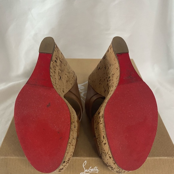 Christian Louboutin Marty Wedge Sandal - Picture 8 of 8